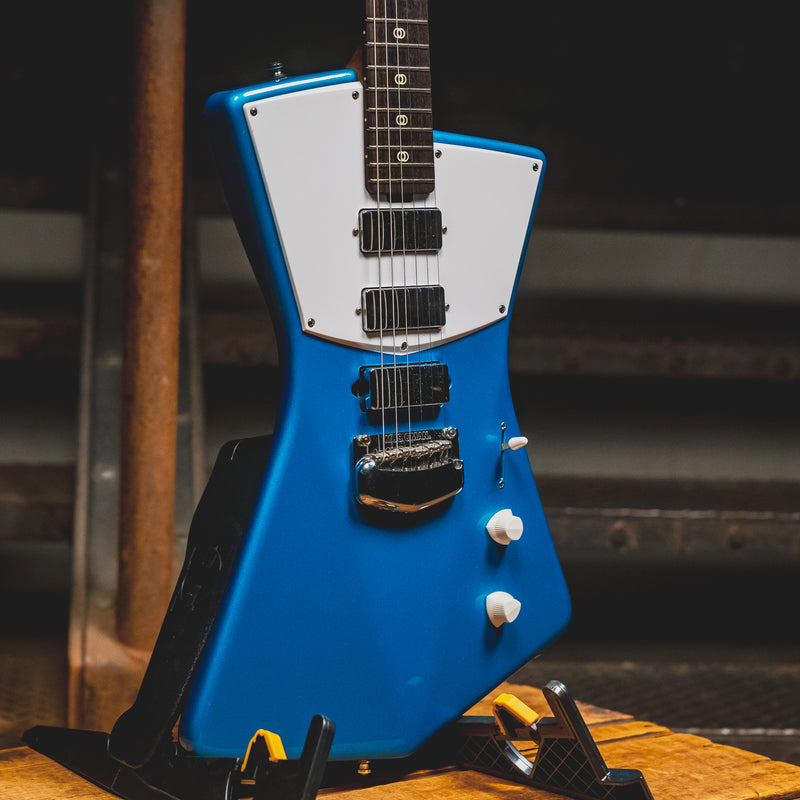 2020 Music Man St. Vincent Signature Electric Guitar, Vincent Blue w/OHSC - Used