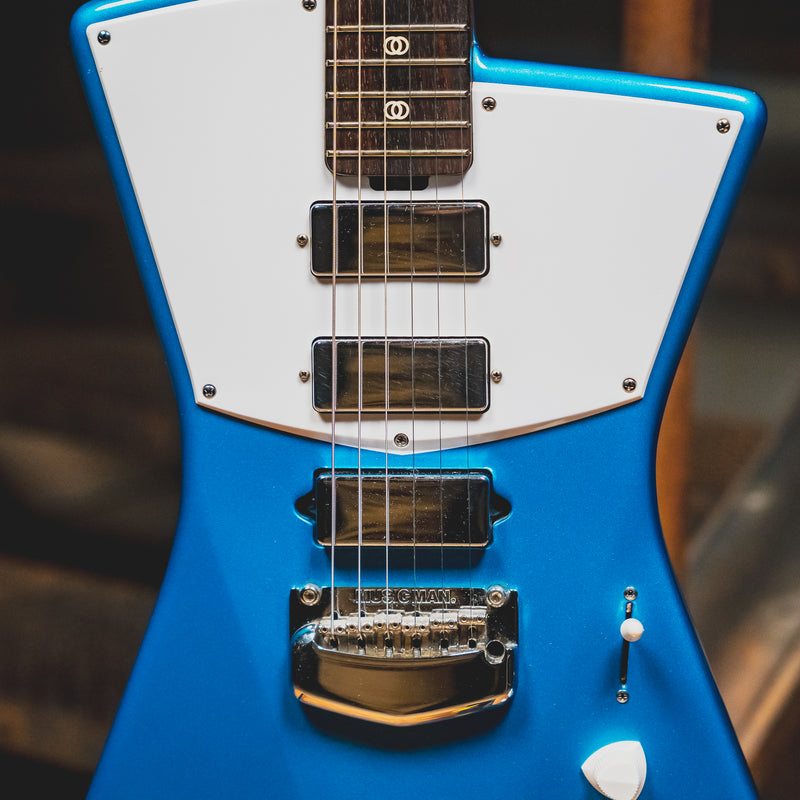 2020 Music Man St. Vincent Signature Electric Guitar, Vincent Blue w/OHSC - Used