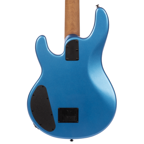 Music Man Stingray Special HH Bass Guitar, Roasted Maple, Rosewood, Speed Blue