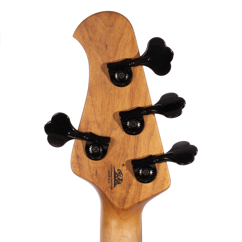 Music Man Stingray Special HH Bass Guitar, Roasted Maple, Rosewood, Speed Blue