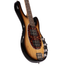 Music Man StingRay Special HH Electric Bass Guitar, Burnt Ends w/ Mono Bag