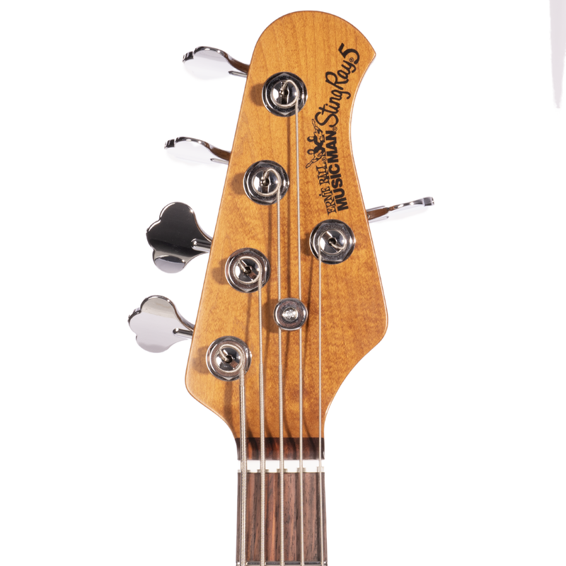 Music Man StingRay Special 5 Electric Bass Guitar, Burnt Ends w/ Mono Bag
