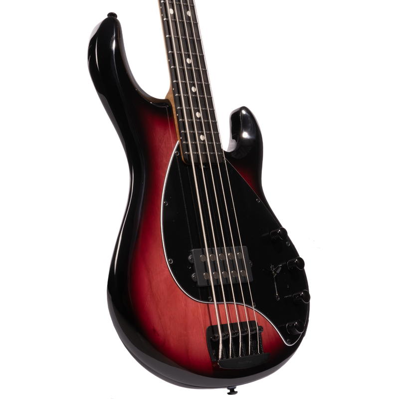 Music Man StingRay Special 5 Electric Bass Guitar, Raspberry Burst w/ Mono Bag