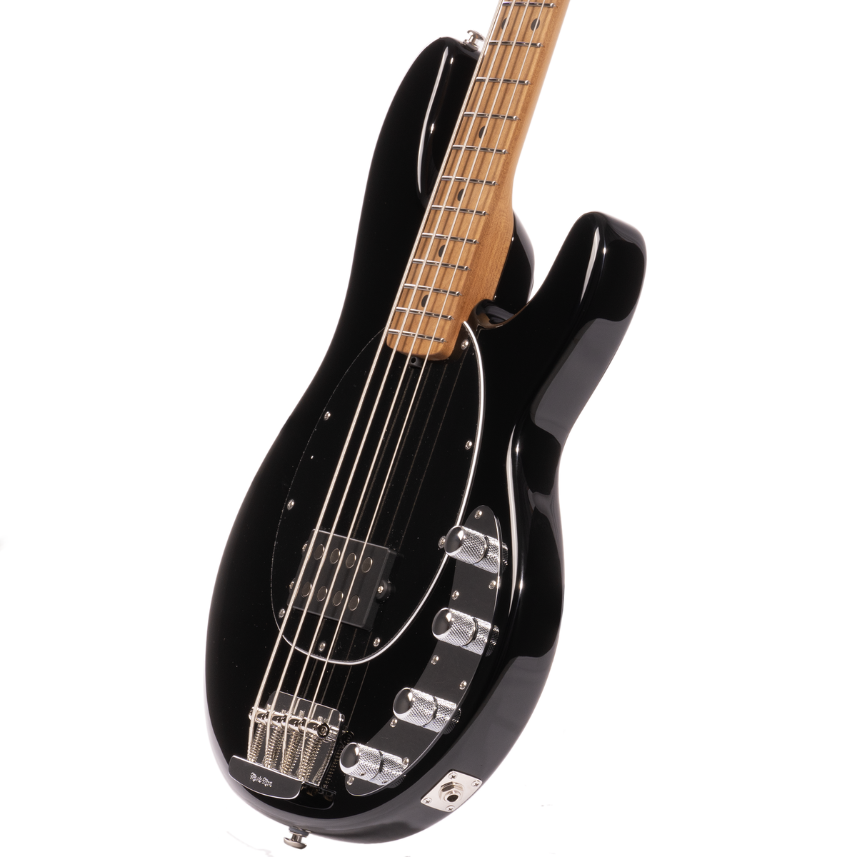 Music Man Stingray Special Bass, Maple Fingerboard, Black – Russo