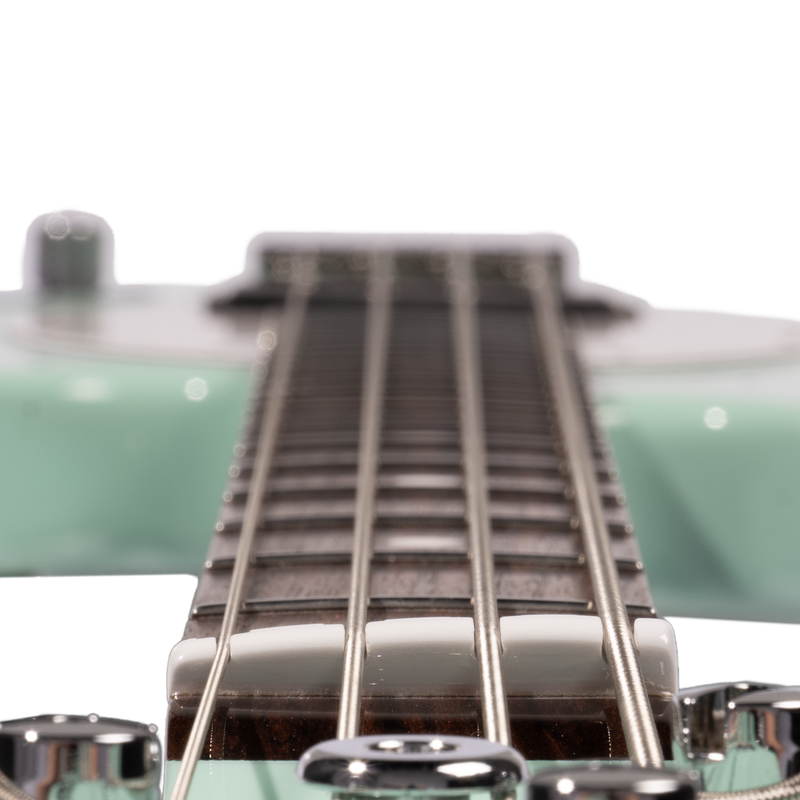 Music Man StingRay Special Electric Bass Guitar, Laguna Green, Matching Headstock, w/ Case