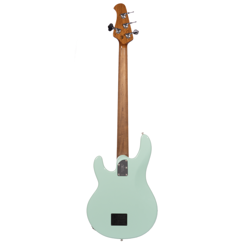Music Man StingRay Special Electric Bass Guitar, Laguna Green, Matching Headstock, w/ Case