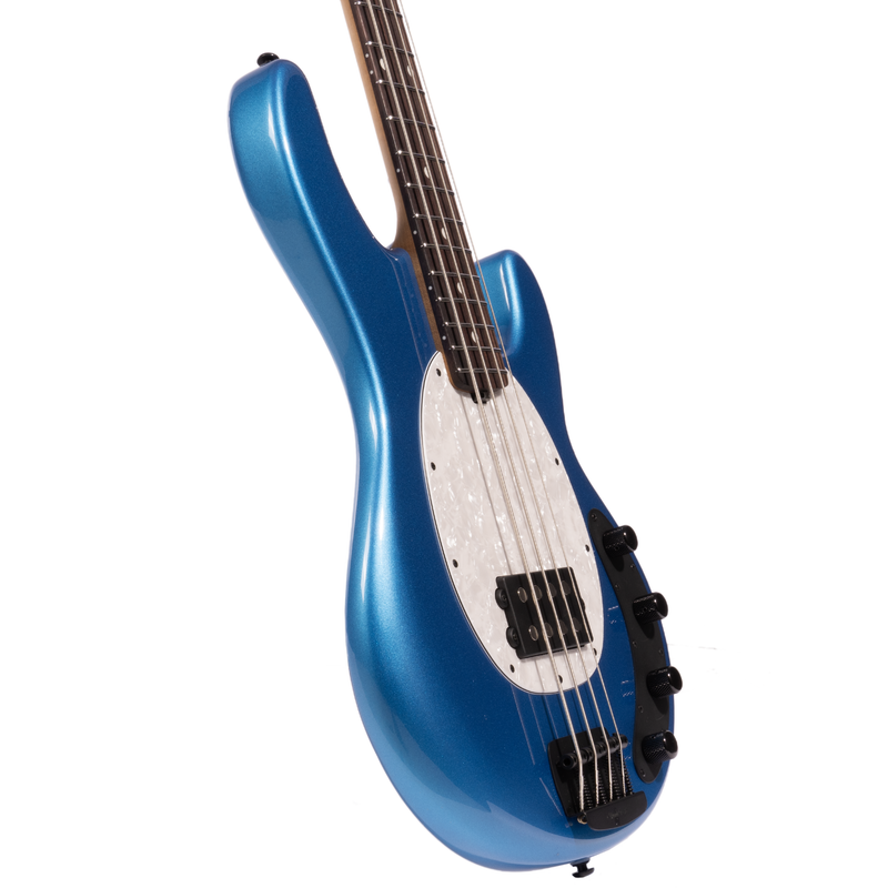 Music Man Stingray Special Bass Guitar, Maple Neck, Rosewood Fingerboard, Speed Blue