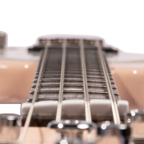 Music Man StingRay Special Electric Bass Guitar, Pueblo Pink, Matching Headstock, w/ Case