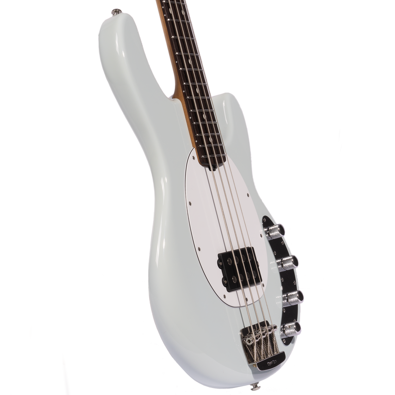 Music Man StingRay Special Electric Bass Guitar, Sea Breeze, Matching Headstock w/ Case