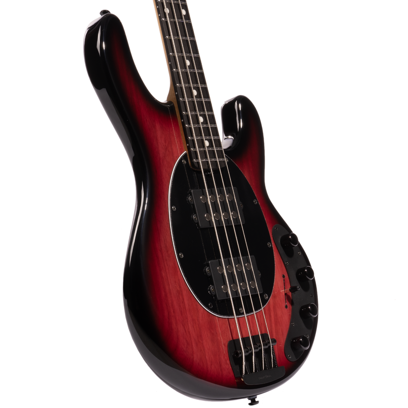 Music Man Stringray Special HH, Roasted Maple Neck, Ebony Fretboard, Raspberry Burst w/Black Headstock