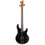 Music Man DarkRay Bass, Ebony, Obsidian Black With Mono Softshell Case