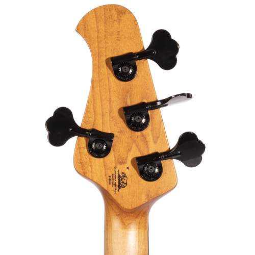 Music Man DarkRay Bass, Ebony, Obsidian Black With Mono Softshell Case