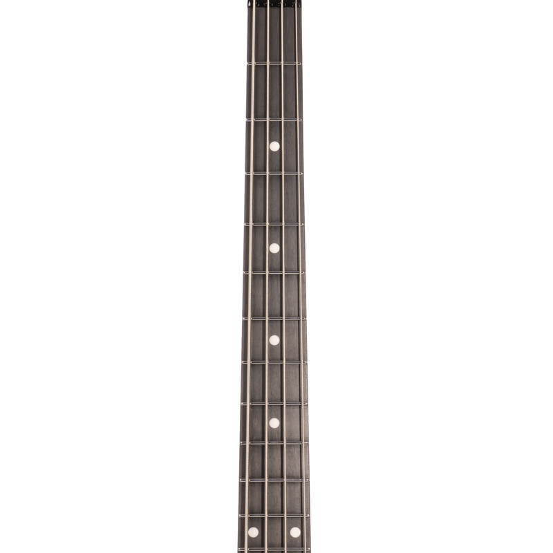 Music Man DarkRay Bass, Ebony, Obsidian Black With Mono Softshell Case