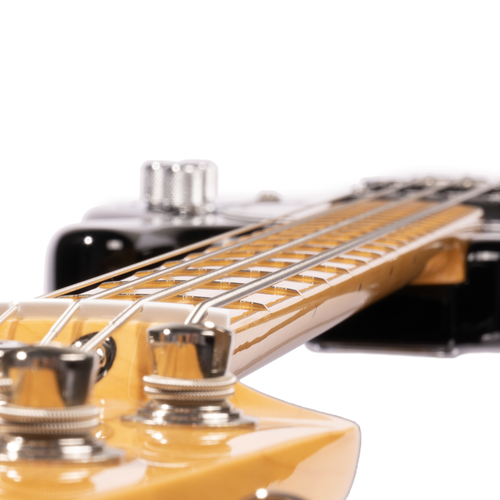 Music Man Retro ‘70s Stingray 4 String Bass Guitar, Black w/Mono Soft Shell Case