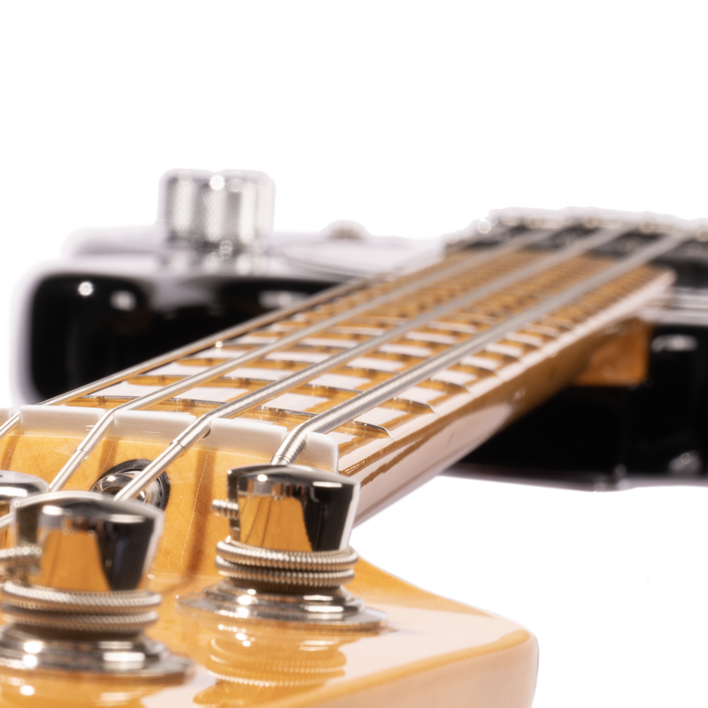 Music Man Retro ‘70s Stingray 4 String Bass Guitar, Sunburst, w/Mono Soft Shell Case
