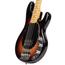 Music Man Retro ‘70s Stingray 4 String Bass Guitar, Sunburst, w/Mono Soft Shell Case