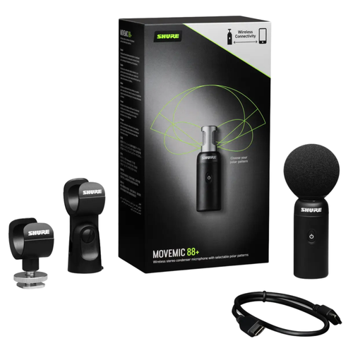 Shure MoveMic 88+ Wireless Video Microphone