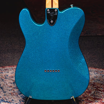 2012 Fender FSR '72 Telecaster Deluxe Electric Guitar, Aqua Flake w/HSC - Used
