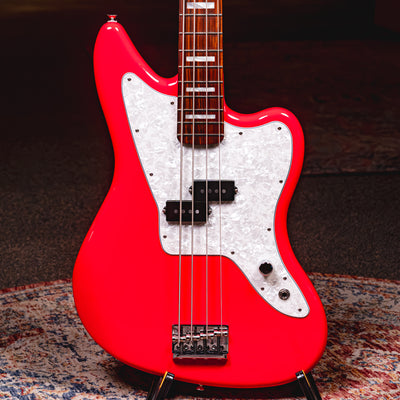 2022 Fender Mark Hoppus HMNIM Signature Jaguar Bass, Hot Pink w/ OGB - Used