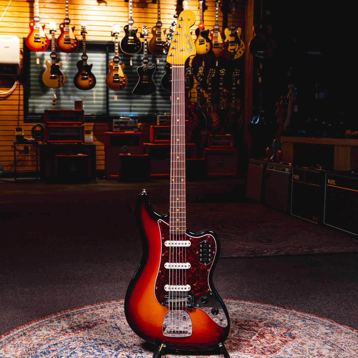 2026 Fender Vintera III Bass VI, 3-Color Sunburst w/ Gig Bag - Used
