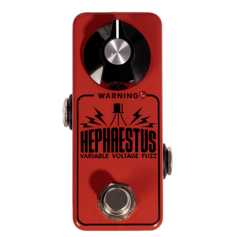 Mythos Hephaestus Variable Voltage Compact Fuzz Effect Pedal