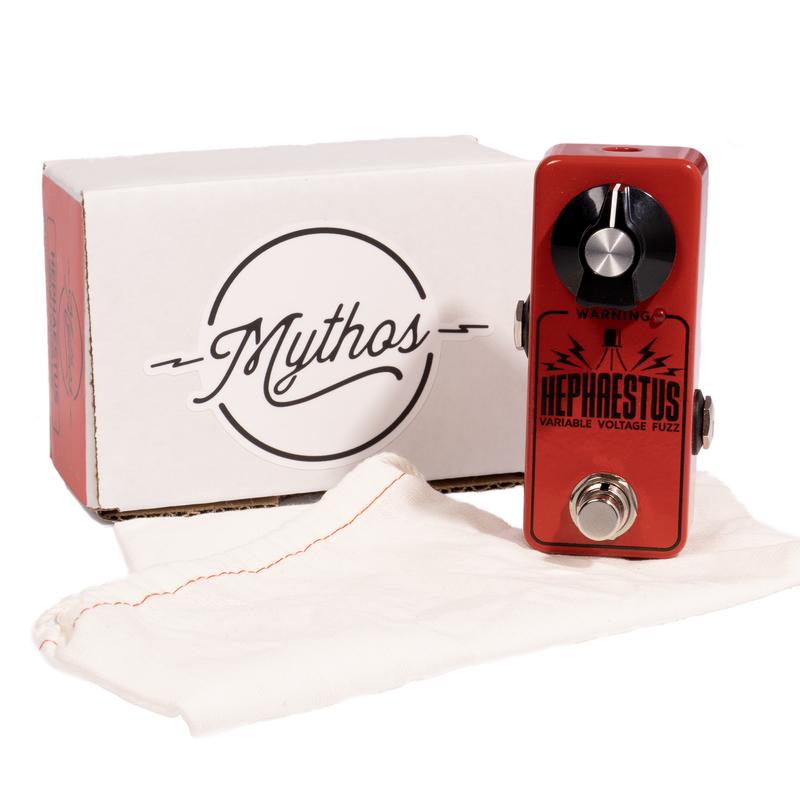 Mythos Hephaestus Variable Voltage Compact Fuzz Effect Pedal