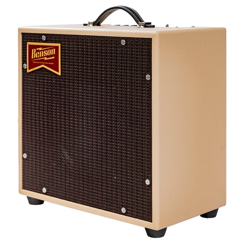 Benson Amps Nathan Junior Reverb Guitar Combo Amplifier, Blonde/Purple