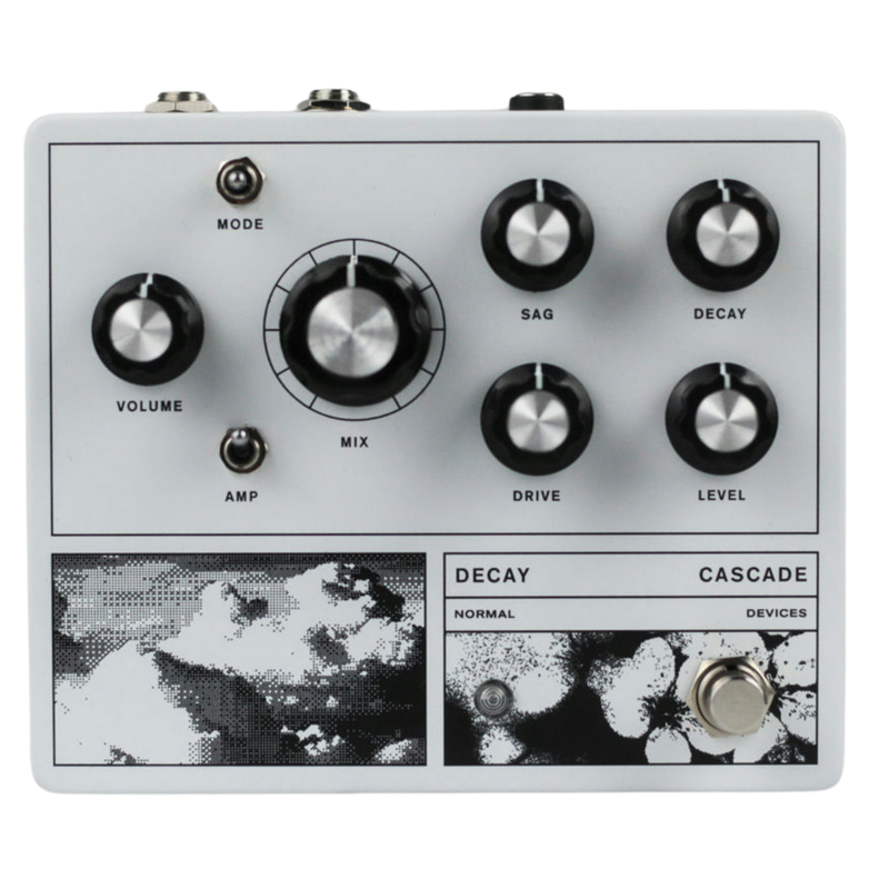 Normal Devices Decay Cascade Layering Reverb Distorter Effect Pedal