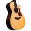 Taylor Next Generation 412ce Grand Concert Acoustic-Electric Guitar, Sitka Spruce/Indian Rosewood