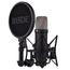 Rode NT1 5th Generation Hybrid Studio Condenser Microphone w/ Shock Mount & XLR Cable, Black