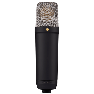 Rode NT1 5th Generation Hybrid Studio Condenser Microphone w/ Shock Mount & XLR Cable, Black