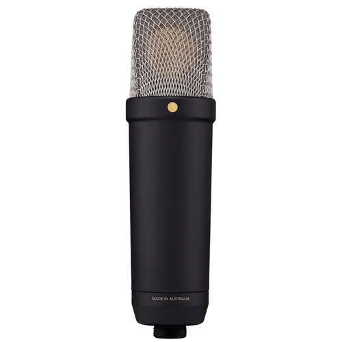 Rode NT1 5th Generation Hybrid Studio Condenser Microphone w/ Shock Mount & XLR Cable, Black
