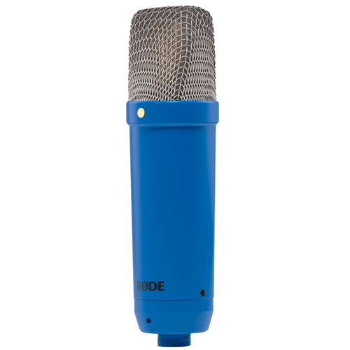Rode NT1 Studio Series Condenser Microphone w/ Shock Mount & XLR Cable, Cobalt Blue