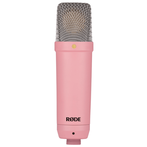 Rode NT1 Studio Series Condenser Microphone w/ Shock Mount & XLR Cable, Pink