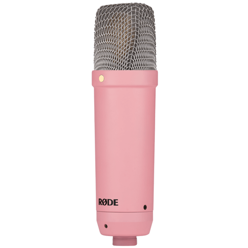 Rode NT1 Studio Series Condenser Microphone w/ Shock Mount & XLR Cable, Pink