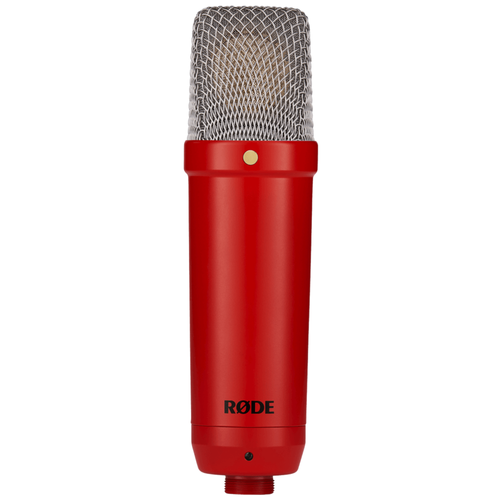 Rode NT1 Studio Series Condenser Microphone w/ Shock Mount & XLR Cable, Red