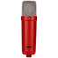 Rode NT1 Studio Series Condenser Microphone w/ Shock Mount & XLR Cable, Red