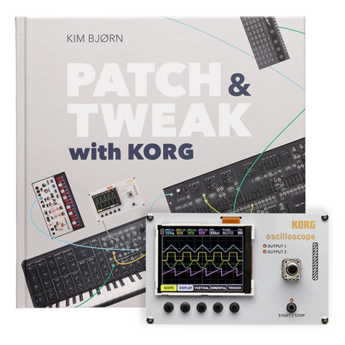 Korg NTS-2 Oscilloscope Kit Plus Patch and Tweak with Korg Book
