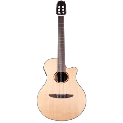 Yamaha NTX Thinline Classical Acoustic Electric Guitar, Sitka Spruce, Natural