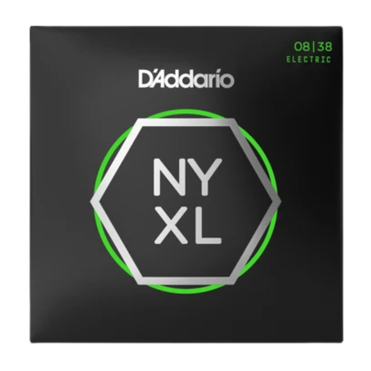 D'Addario 8-38 NYXL Extra Super Light Nickel Wound Electric Guitar Strings