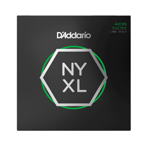 D'Addario NYXL 40-95 Super Light Nickel Wound Bass Strings, Long Scale