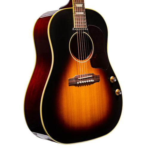Gibson J-160E Original Acoustic-Electric Guitar, Vintage Sunburst