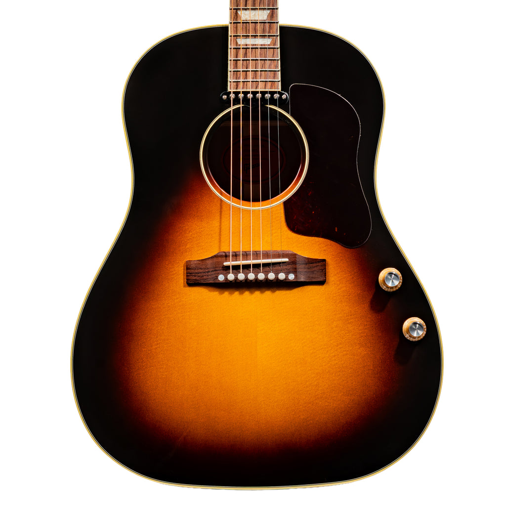 Gibson J-160E Original Acoustic-Electric Guitar, Vintage Sunburst