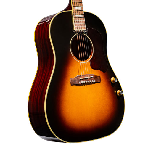 Gibson J-160E Original Acoustic-Electric Guitar, Vintage Sunburst