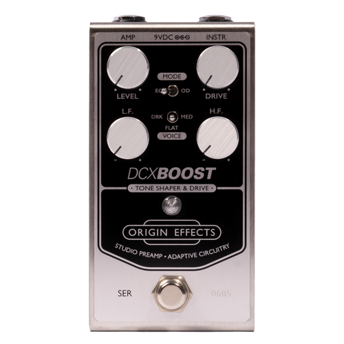 ua delay pedal Origin Effects DCX Boost Tone Shaper and Drive Guitar Pedal