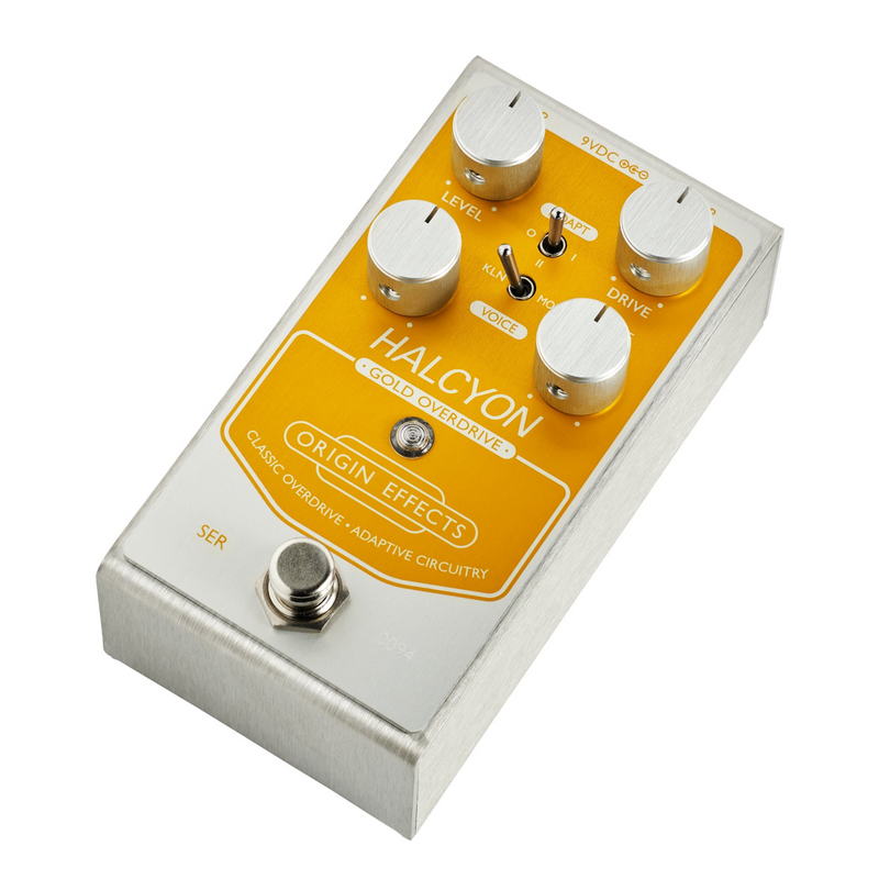 gold drive pedal Origin Effects Halcyon Gold Overdrive Pedal