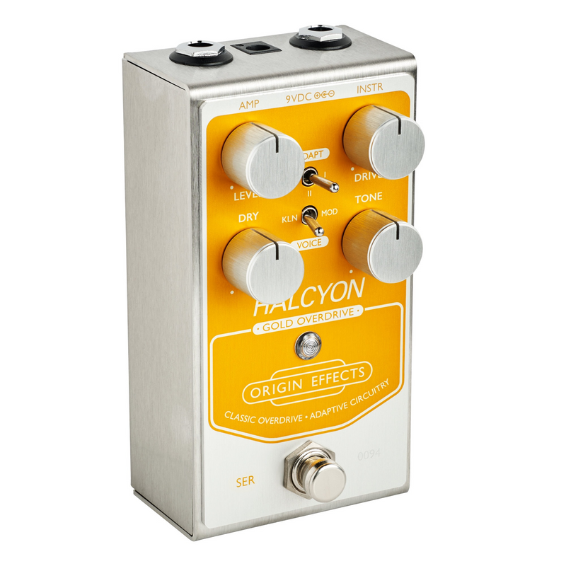 Origin Effects Halcyon Gold Overdrive Effect Pedal