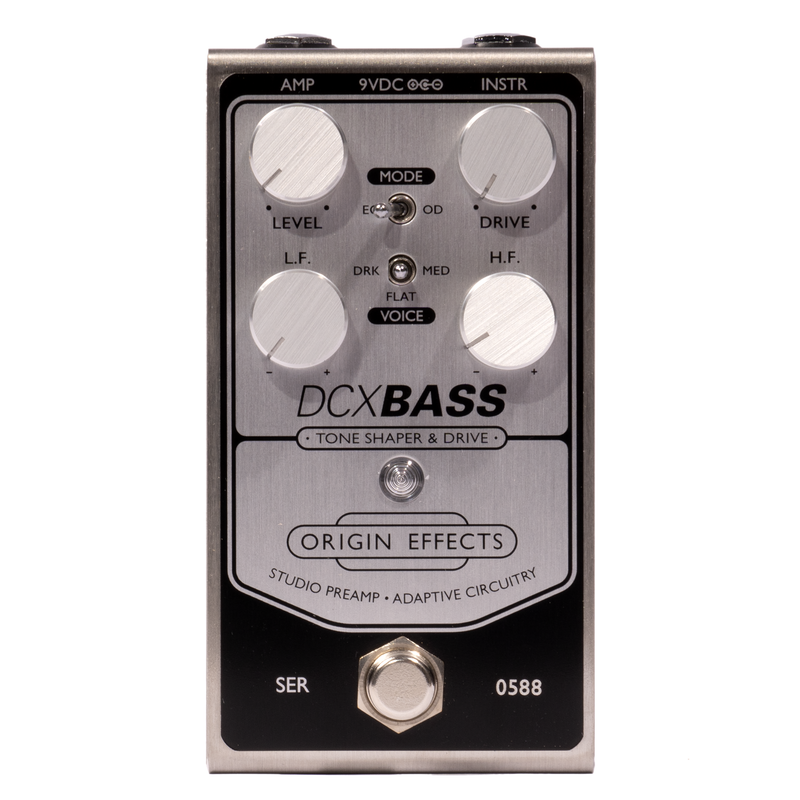 Origin Effects DCX Bass Tone Shaper and Drive Pedal Origin Effects DCX Bass Tone Shaper and Drive Pedal