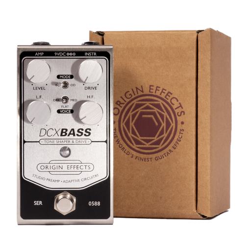 Origin Effects DCX Bass Tone Shaper and Drive Pedal Origin Effects DCX Bass Tone Shaper and Drive Pedal