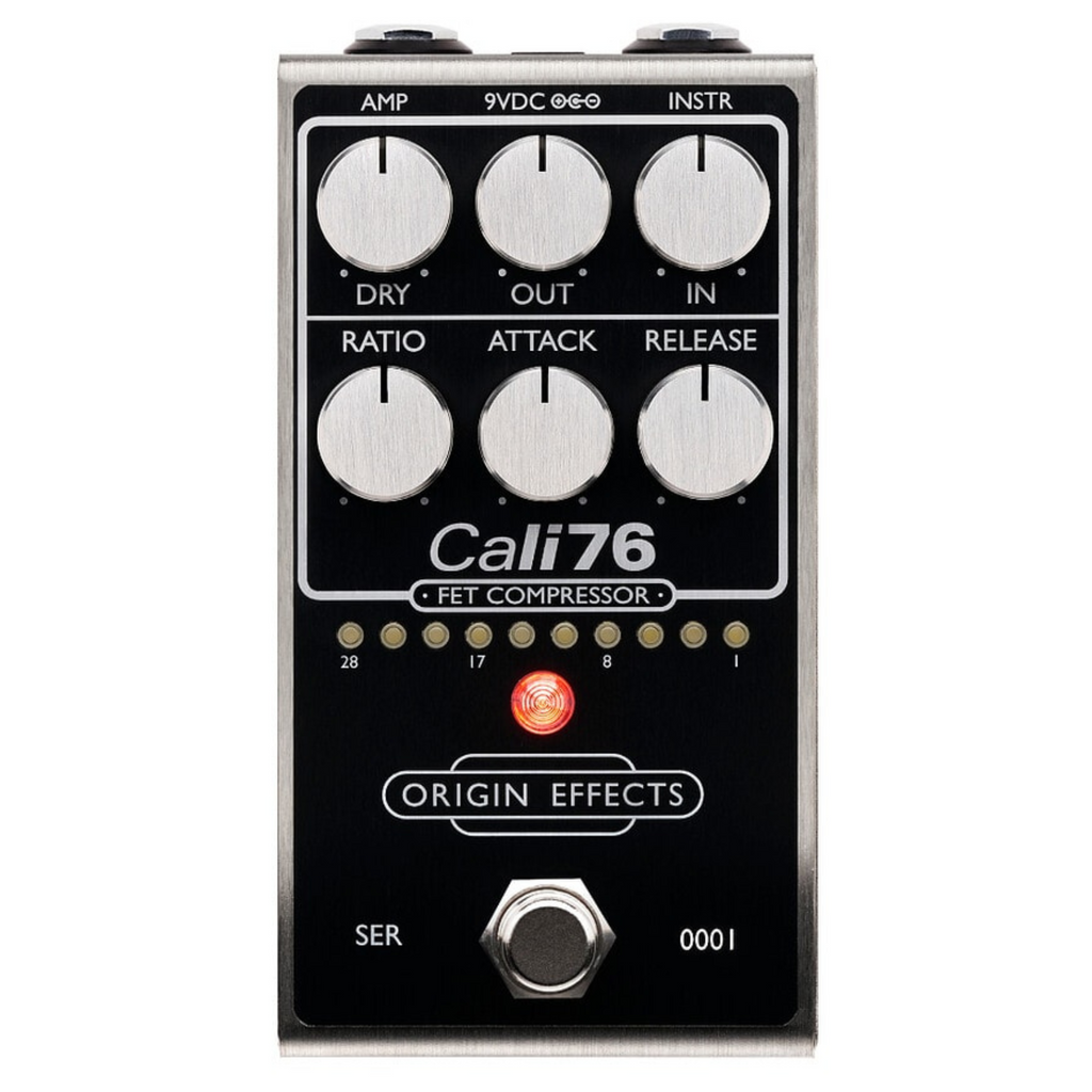 Origin Effects Cali76 FET Compressor Effect Pedal, Black Origin Effects Cali76 FET Compressor Effect Pedal, Black